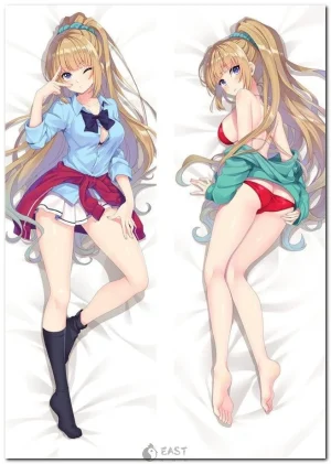 Karuizawa Kei from Classroom of the Elite on anime body pillow (dakimakura)