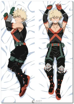 Katsuki Bakugo dakimakura body pillow from My Hero Academia