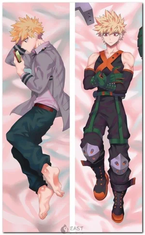 Katsuki Bakugo dakimakura anime body pillow from My Hero Academia
