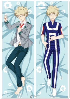 Katsuki Bakugo dakimakura anime body pillow from My Hero Academia