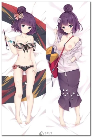 Katsushika Hokusai-inspired Fate Grand Order dakimakura pillow cover