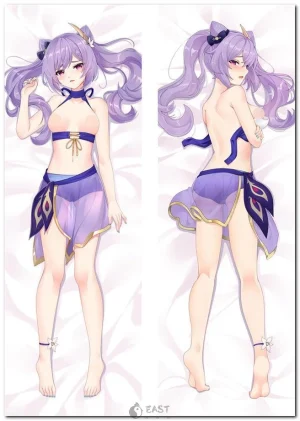 Keqing Genshin Impact anime body pillow dakimakura cover