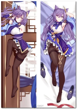 Keqing Genshin Impact dakimakura anime body pillow cover