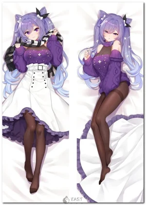 Keqing Genshin Impact dakimakura anime body pillow cover