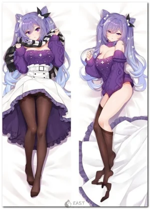 Keqing Genshin Impact dakimakura anime body pillow from Eastana