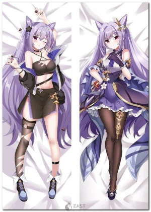 Keqing Genshin Impact dakimakura anime body pillow