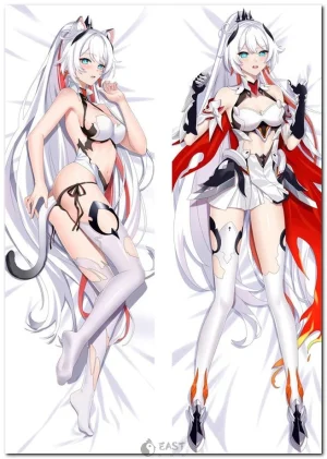 Kiana Kaslana as Herrscher of Flame from Honkai Impact 3rd dakimakura pillow