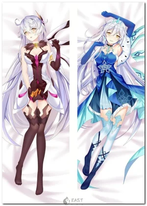 Kiana Kaslana dakimakura body pillow from Honkai Impact anime