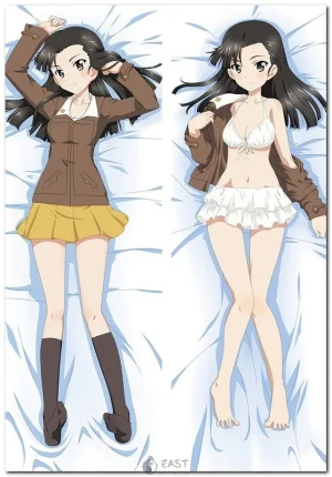 Kinuyo Nishi from Girls und Panzer dakimakura anime body pillow