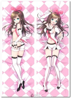 Kizuna AI VTuber anime body pillow dakimakura with AI voice theme