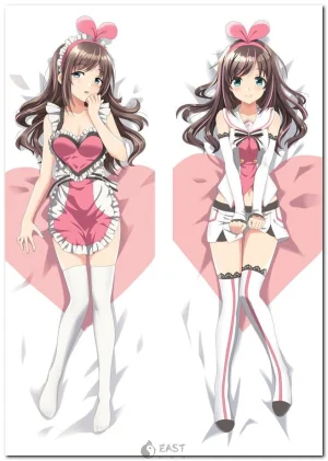 Kizuna AI Vtuber anime body pillow dakimakura with AI voice theme