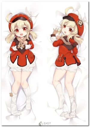 Klee from Genshin Impact on anime body pillow cover (dakimakura)