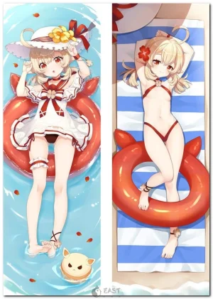 Klee from Genshin Impact on anime body pillow cover