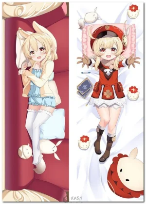 Klee Genshin Impact anime body pillow dakimakura cover