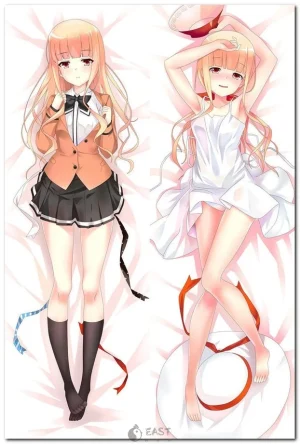 Ms. Koizumi anime dakimakura body pillow featuring ramen noodles