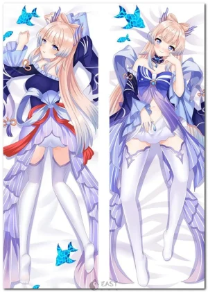 Kokomi from Genshin Impact on anime body pillow (dakimakura) cover