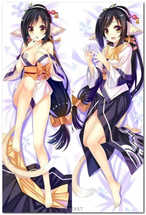 Kuon from Utawarerumono: Mask of Deception dakimakura pillow cover