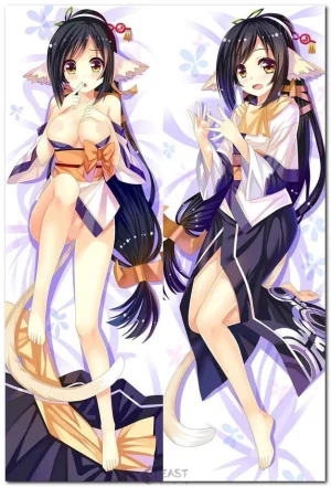 Kuon from Utawarerumono: Mask of Deception dakimakura pillow cover