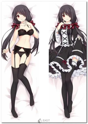 Kurumi Tokisaki from Date A Live anime on dakimakura pillow cover