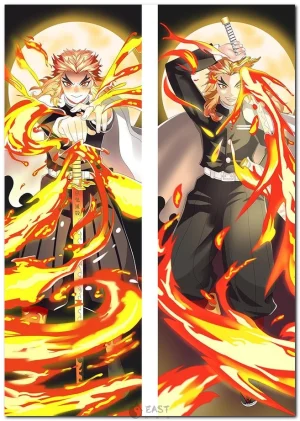 Kyojuro Rengoku Demon Slayer dakimakura anime body pillow