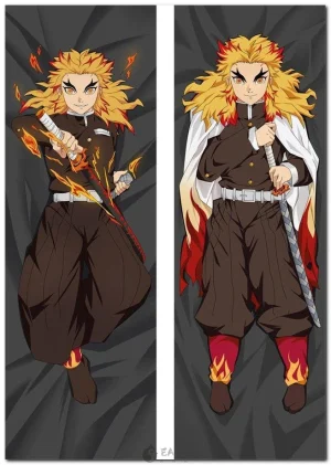 Kyojuro Rengoku Demon Slayer anime body pillow dakimakura