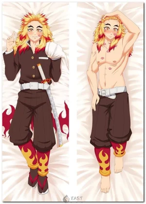 Kyojuro Rengoku Demon Slayer dakimakura body pillow