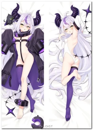 La Darkness VTuber anime body pillow dakimakura with AI voice theme