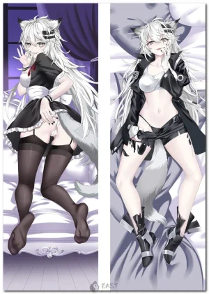 Lappland from Arknights anime on dakimakura body pillow