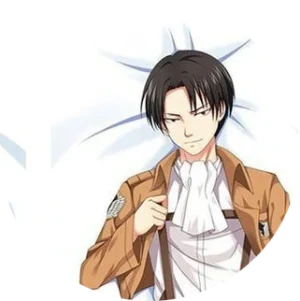 Levi Ackerman dakimakura body pillow from Attack on Titan anime