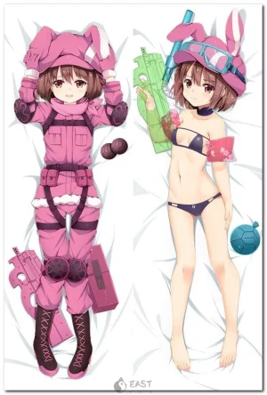 Llenn from Sword Art Online dakimakura body pillow cover