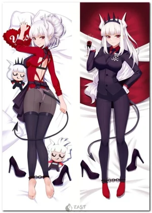 Lucifer from Helltaker anime dakimakura body pillow