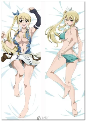 Lucy Heartfilia from Fairy Tail anime on dakimakura body pillow