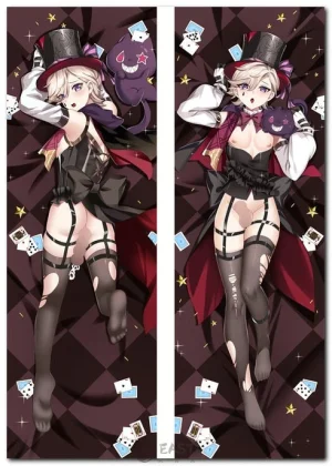 Lyney Genshin Impact dakimakura anime body pillow cover