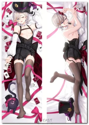 Lyney Genshin Impact anime body pillow dakimakura cover