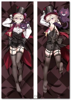 Lyney from Genshin Impact on anime body pillow (dakimakura) cover