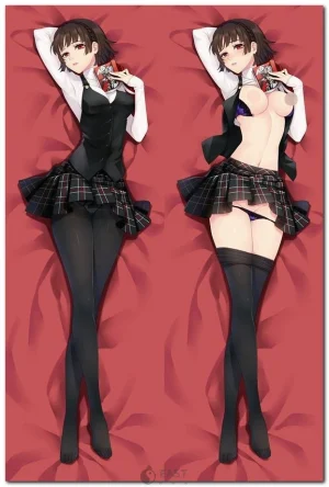 Makoto Niijima from Persona 5 on anime body pillow cover