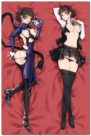 Makoto Niijima from Persona 5 on anime body pillow cover