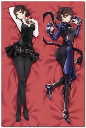 Makoto Niijima from Persona 5 on anime body pillow cover