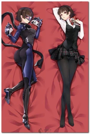 Makoto Niijima from Persona 5 on anime body pillow cover