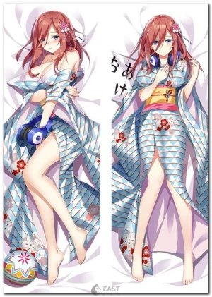 Miku Nakano from The Quintessential Quintuplets anime dakimakura body pillow