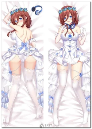 Miku Nakano from The Quintessential Quintuplets anime dakimakura body pillow
