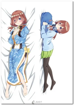 Miku Nakano from The Quintessential Quintuplets dakimakura pillow cover