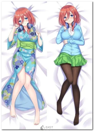 Miku Nakano from The Quintessential Quintuplets dakimakura pillow