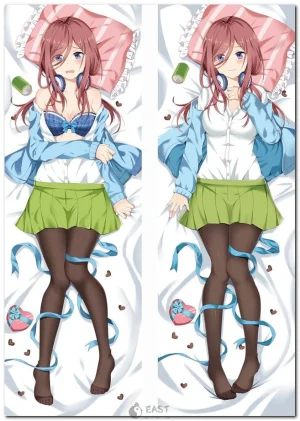Miku Nakano from The Quintessential Quintuplets anime dakimakura body pillow