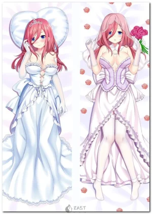 Miku Nakano from The Quintessential Quintuplets anime dakimakura pillow