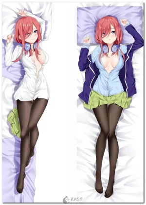 Miku Nakano anime dakimakura body pillow from The Quintessential Quintuplets