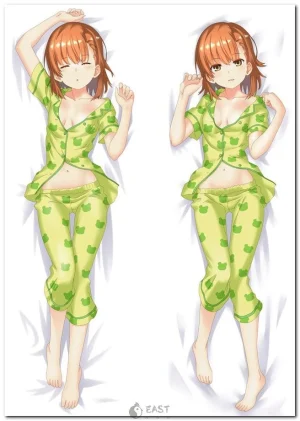 Misaka Mikoto dakimakura pillow cover from A Certain Scientific Railgun anime