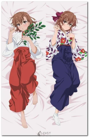 Misaka Mikoto dakimakura body pillow from A Certain Scientific Railgun