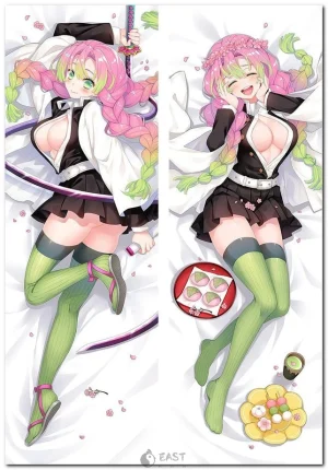Mitsuri Kanroji Demon Slayer dakimakura body pillow cover