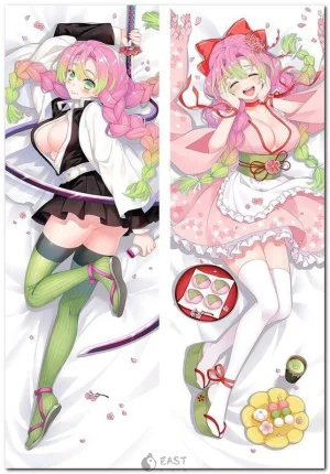 Mitsuri Kanroji Demon Slayer dakimakura body pillow anime cover